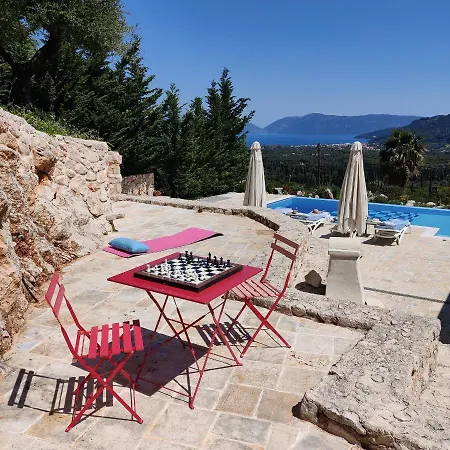 Iremia, Piscine A Debordement & Vue Panoramique וילה Chaliotata